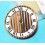 CARTIER WATCH TANK RONDE SILVER GOLD PLAQUE TRINITY COLOR DIAL Ø20.50mm ref VA100076 