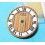Authentique & Rare Cadran 3 ors Montre Cartier MUST DE Tank ronde Ø20.50mm ref VA100076