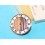 Authentique & Rare Cadran 3 ors Montre Cartier MUST DE Tank ronde Ø20.50mm ref VA100076