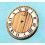 Authentique & Rare Cadran 3 ors Montre Cartier MUST DE Tank ronde Ø20.50mm ref VA100076