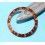 Rolex Vintage tutone 16753 ,16758, 16750, 1675, 1675/8, 1675/3 GMT Master Brown Watch Bezel Serifs Insert part