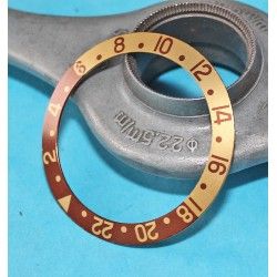 ★VINTAGE & ORIGINALE ROLEX BEZEL INSERT FADED MONTRE GMT MASTER 1675, 16753, 1675-3, 16758, 1675-8★