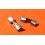 Baume & Mercier end parts gold plated & ssteel 17mm, end pieces, endlinks, watches ladies bracelets bitons, tutone