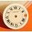 CARTIER CADRAN CRÈME CHIFFRES ROMAINS MONTRES Santos Ronde VA100014