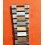 BAUME & MERCIER PARTIE DE BRACELET ACIER & PLAQUE OR BITONS NEUF HOMME MONTRES 22mm