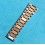 BAUME & MERCIER EXQUISITE ORIGINAL TUTONE WATCHES SOLID STAINLESS STEEL 22mm HALF PART BAND BRACELET