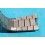 BAUME & MERCIER ORIGINAL WATCHES SOLID STAINLESS STEEL 22mm BAND BRACELET HALF PART