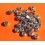 LOT DE 40 COURONNES REMONTOIRS ACIER MONTRES DIVERS