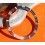?? ROLEX RARE SUBMARINER INSERT DE LUNETTE MONTRES 5512, 1680, 5513, 1665 "BROWN" TROPICAL SLIM FONT VERSION ??