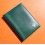 Rare & Vintage ROLEX Green Grain Leather Large Billfold Wallet AUTHENTIC ref 100.00.41