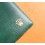 Rare & Vintage ROLEX Green Grain Leather Large Billfold Wallet AUTHENTIC ref 100.00.41