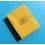 BREITLING PREOWNED YELLOW STORAGE BOX WATCH DOCUMENTS, PAPERS, GOODIES, WARRANTY