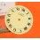 Genuine Creamy Dial for Men's Cartier Watch Ronde Santos Ronde Ref VA100074 Ø20.52mm