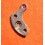 Rolex Authentic 1530, 1520, 1560, 1570 automatic Caliber watch spare Pallet Bridge Part 1530-7844, 7844 Pre-owned