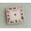 Cartier Santos 18.5 x18.5mm Rare Cadran Beige Chiffres Romains or blanc de Montre ref VC100167
