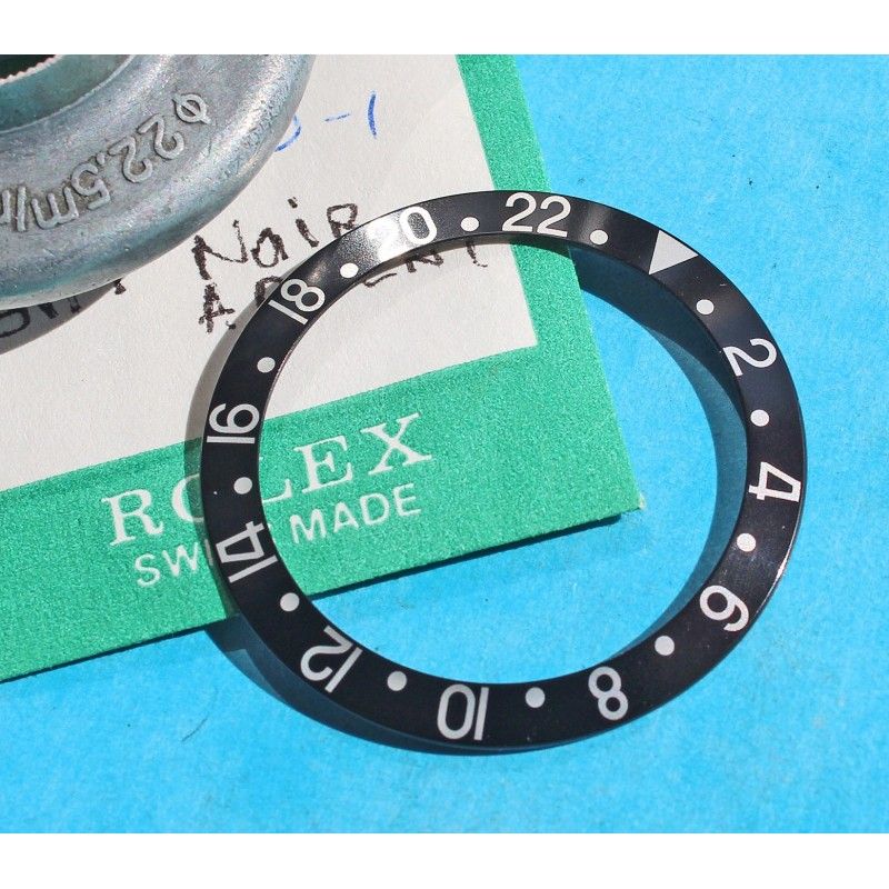 ROLEX INSERT FADED PEPSI ROUGE / BLEU DE MONTRES VINTAGES GMT MASTER 1675, 16750, 16758, 16753 FAT FONT