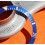 ROLEX RARE INSERT GRADUE LUNETTE BLEU MONTRE SUBMARINER DATE 16613, 16618, 16803, 16808 PERLE LUMINOVA