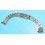ROLEX LADIES GENUINE 62510D / 568 STAINLESS STEEL JUBILEE BRACELET BAND 13mm WATCH BAND