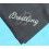 ORIGINAL BLACK BREITLING WATCH BOX CLOTH TISSU COATING POLISHING MICROFIBER