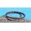 VINTAGE LUNETTE GRADUEE INTERNE BORDEAUX -GRENAT DE MONTRES BREITLING Ø30mm