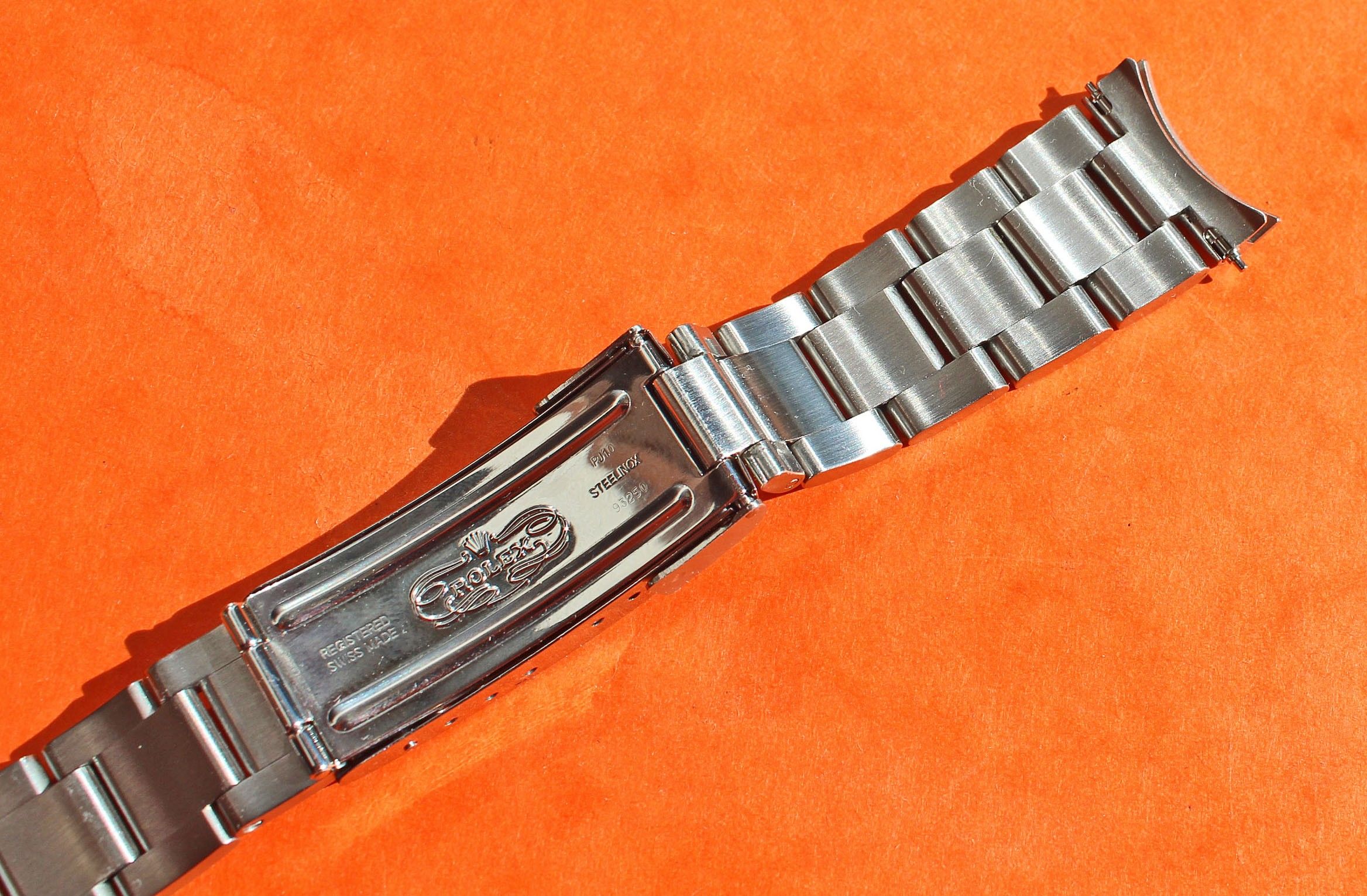 Original Rolex Submariner Watch Band 93250 SEL Solid End Link 16610 LV ...