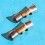 ROLEX FIXAGES BRACELET ENDLINKS 402B JUBILEE OR ACIER 20mm embouts accessoires montres