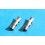 ROLEX FIXAGES BRACELET ENDLINKS 402B JUBILEE OR ACIER 20mm embouts accessoires montres