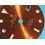 CADRAN TRANSITION MONTRES GMT MASTER II 16713, 16718 TRITIUM CUIVRE OEIL DU TIGRE cal 3185