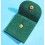 Rare Mini Etui pochette Suédine Montres Rolex Velours Verte