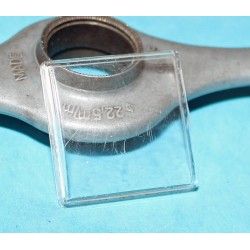 Tag Heuer Monaco Watch part Used Plastic Crystal Plexiglas 32mm