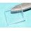 Tag Heuer Monaco Rare Watch part Used Plastic Crystal Plexiglas 32mm