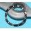 ROLEX INSERT GRADUE LUNETTE MONTRES 16800, 16800, 16610 SUBMARINER DATE & PERLE LUMINOVA