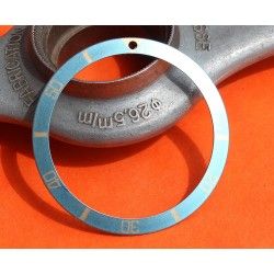 ROLEX TUDOR FADED BLUEISH SLIM FONT SUBMARINER BEZEL GRADUATED DIVER INSERT WATCHES 5513, 1680, 5512, 1665 SEA-DWELLER