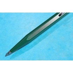 ROLEX ♛♛ RARE BALLPOINT PEN SWISS MADE CARAN D'ACHE DEALER'S green highly collectible