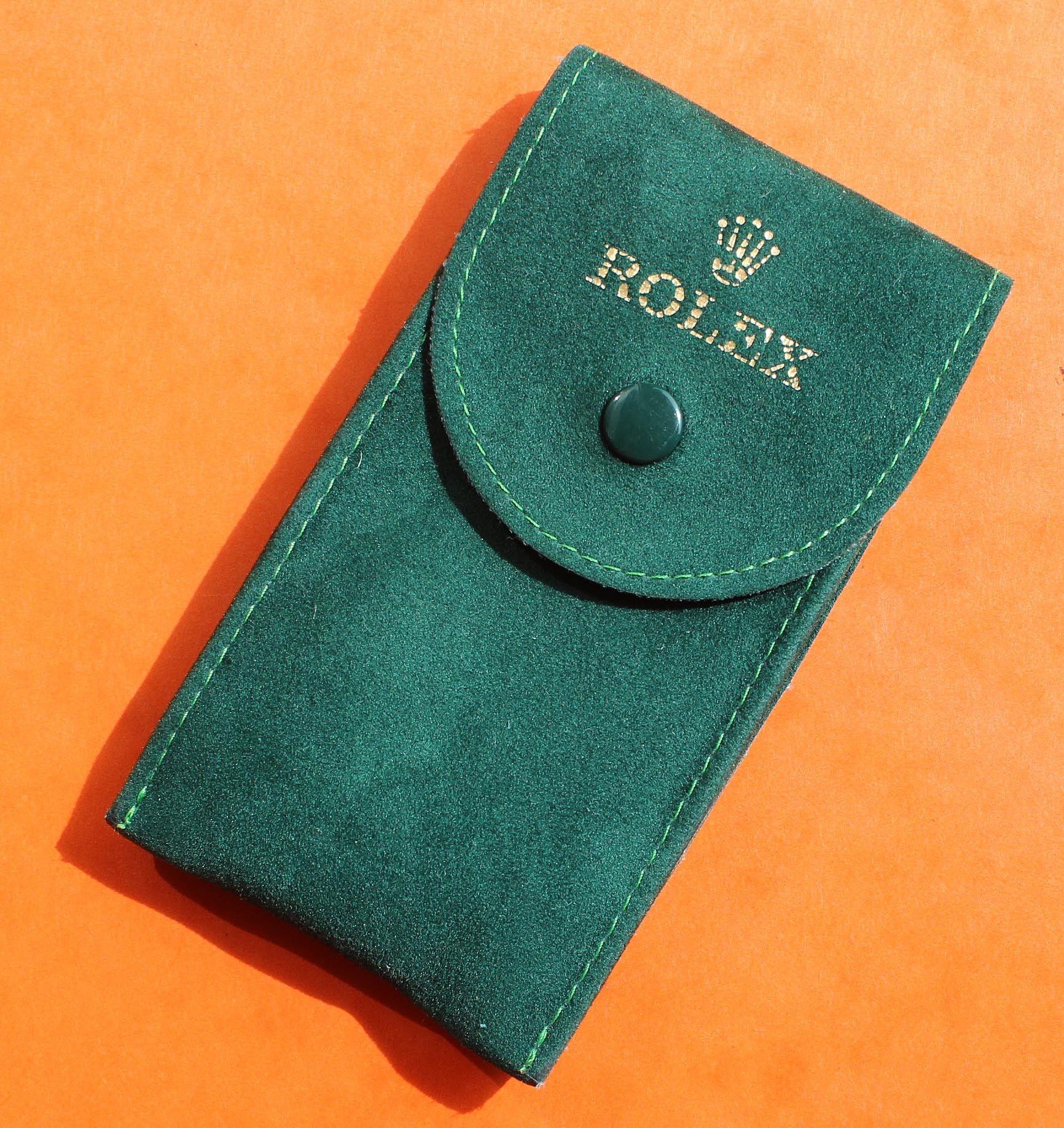 Rolex velvet 2024 watch pouch