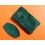 Rolex Used Suede green velvet pouch traveler's service holder case watches Submariner, Gmt, Daytona, Explorer, Air King