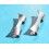ROLEX PAIR OF ENDLINKS, END PIECES 557B ROLEX 19mm ENDLINK BAND 78350, 7835 OYSTER BRACELET 19mm