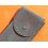 Tudor Used Suede grey velvet pouch traveler's service holder case watches Submariner, Big Block, Montecarlo, Day Date