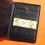 ROLEX ACCESSOIRE PORTE DOCUMENT, PORTEFEUILLE EN CUIR CROCODILE NOIR POUR CARTES, GARANTIES, NOTICES MONTRES REF 054.05.34