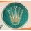 Rolex 60's BIG LOGO watch caseback Ø17mm Green Sticker Submariner, GMT, Explorer, Daytona 6263, 5512, 5513, 1680, 6542, 6241
