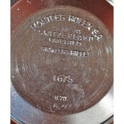 ROLEX 1970 AUTHENTIQUE CASEBACK, FOND ACIER GMT MASTER 1675 CAL 1575, II.70