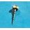 Used 18K Yellow Gold Ladies Rolex Ø5.3mm Watch Datejust Crown stem Part GMT 24-503-08