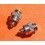 Rolex poussoirs acier complets vissés Mark III, Montre Rolex Daytona 6263, 6265, 16520, 116520 ref 244 -24-P303