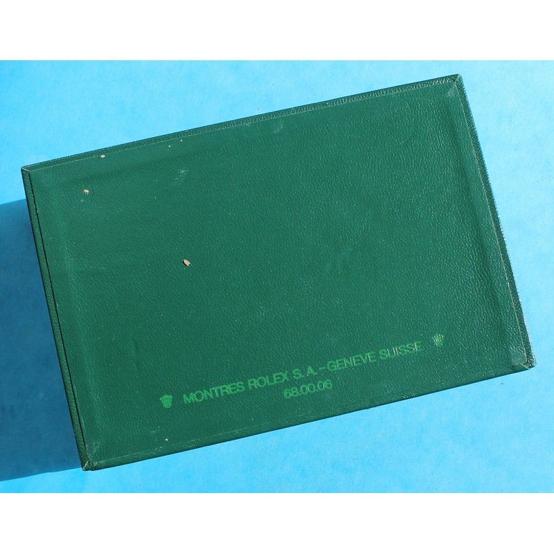 ROLEX レザー空ケース 正規/純正品】ROLEX ロレックス 空箱 BOX ケース 緑×グリーン