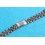 Vintage original authentic Rolex 13mm Lady Solid Oval Link Jubilee watch band w big logo