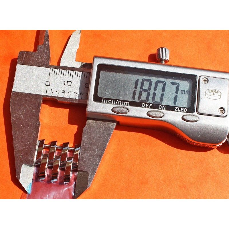 Maillon De Rechange Breitling 18mm Pour Bracelet Pilote - Acier Et Or 18 Carats - Neuwertig