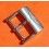 Breitling Authentic watch SS Brushed Buckle bracelet strap, leather, rubber 18mm inside measurement