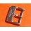 Breitling Authentic watch SS Brushed Buckle bracelet strap, leather, rubber 18mm inside measurement