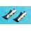 ROLEX FIXAGES BRACELET ENDLINKS 474/474B JUBILEE OR JAUNE/ ACIER 19mm embouts accessoires montres
