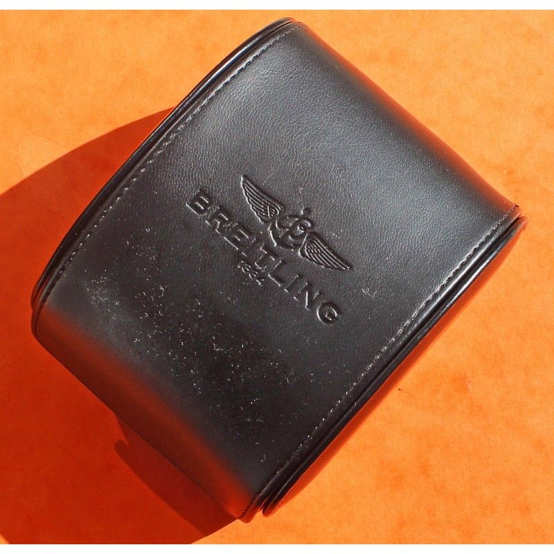 Breitling Watches Breitling Travel Pouch Breitling Black Leather
